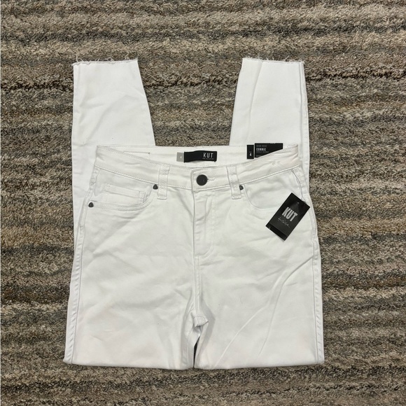 KUT From The Kloth High Rise Connie Ankle Skinny Jeans Sz 4 NWT | KUT Skinny- - Picture 5 of 13